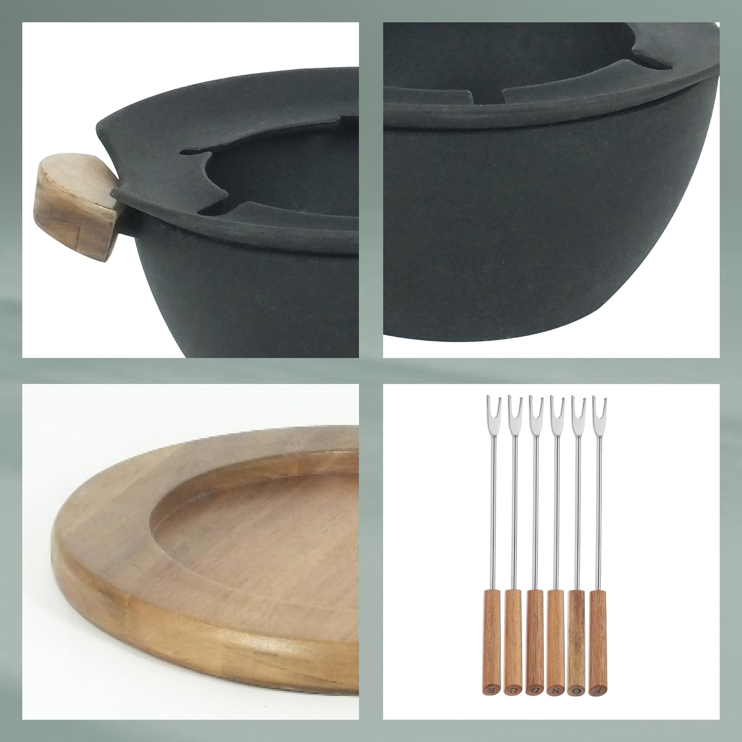 kela-country-fondue-set-11-teilig-gusseisen-schwarz image 6
