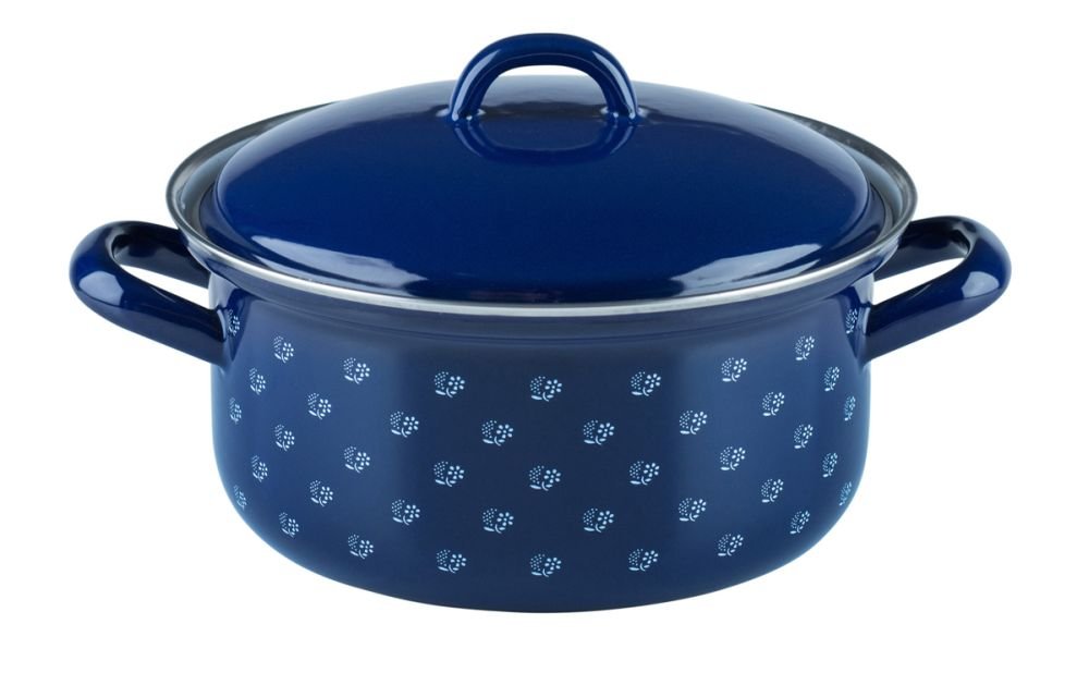 riess-0130-073-kasserolle-mit-deckel-20-cm-bl-mchenblau-emaille-2-0-liter image 4