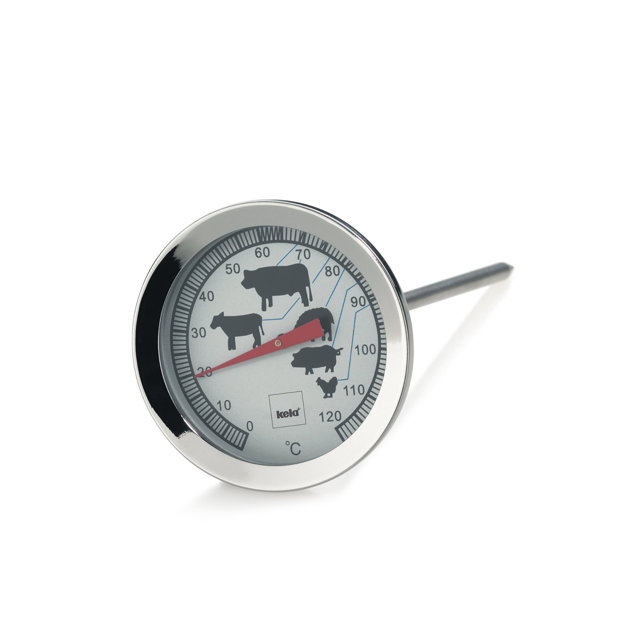 kela-punkto-15315-fleischthermometer-edelstahl-0-120-grad image 1