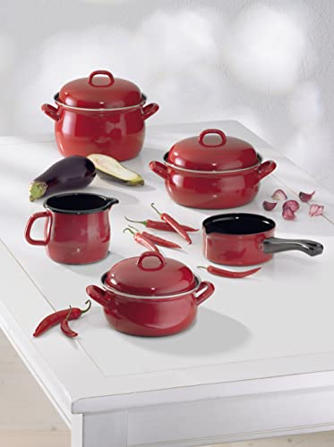 riess-ceramic-glas-red-kasserolle-mit-deckel-16-cm-1-l-emaille-rot image 6