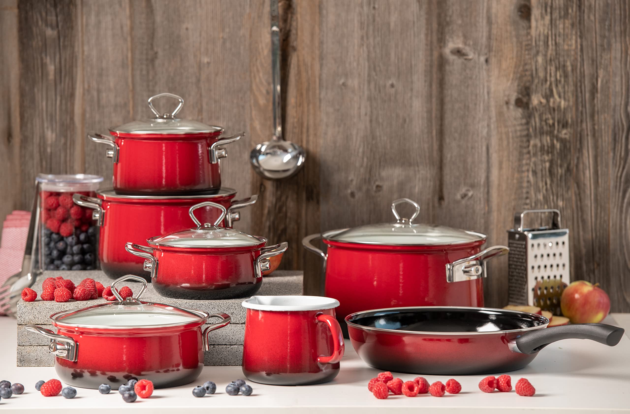 riess-0284-030-schnabeltopf-10cm-0-75l-ceramic-glas-red-emaille image 2
