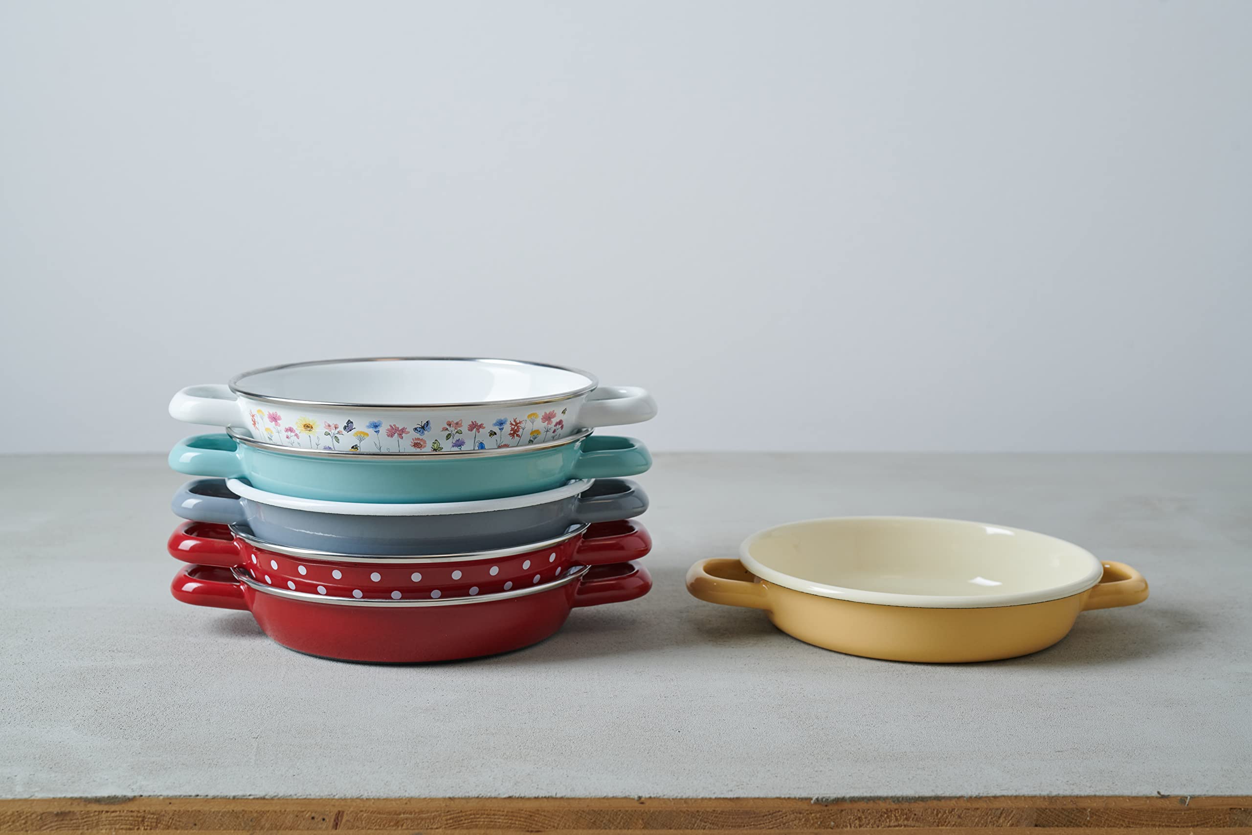 riess-0044-030-eierpfanne-20cm-ceramic-glas-red-emaille-rot image 2