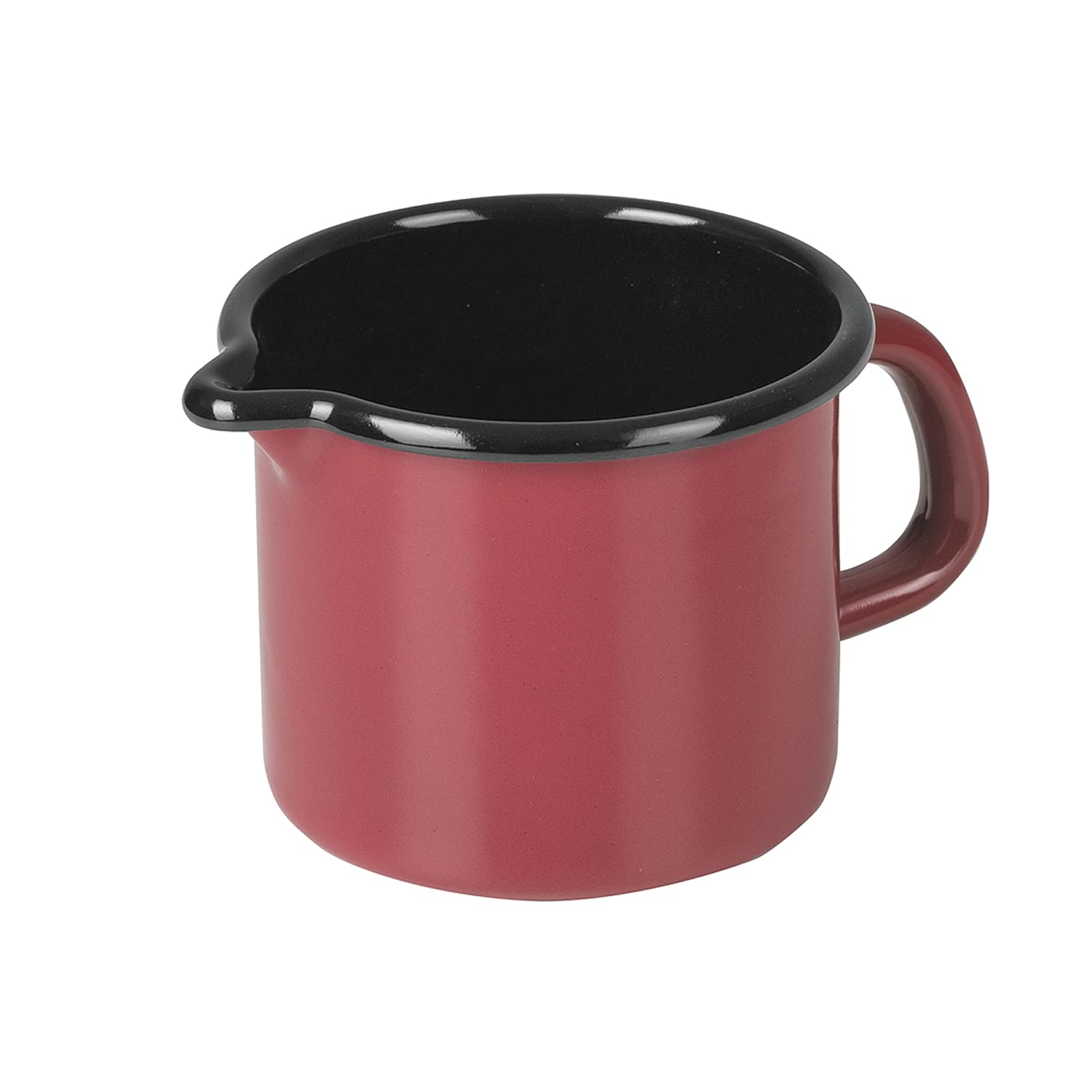 riess-0038-020-schnabeltopf-9-cm-0-5-liter-emaille-rot image 1
