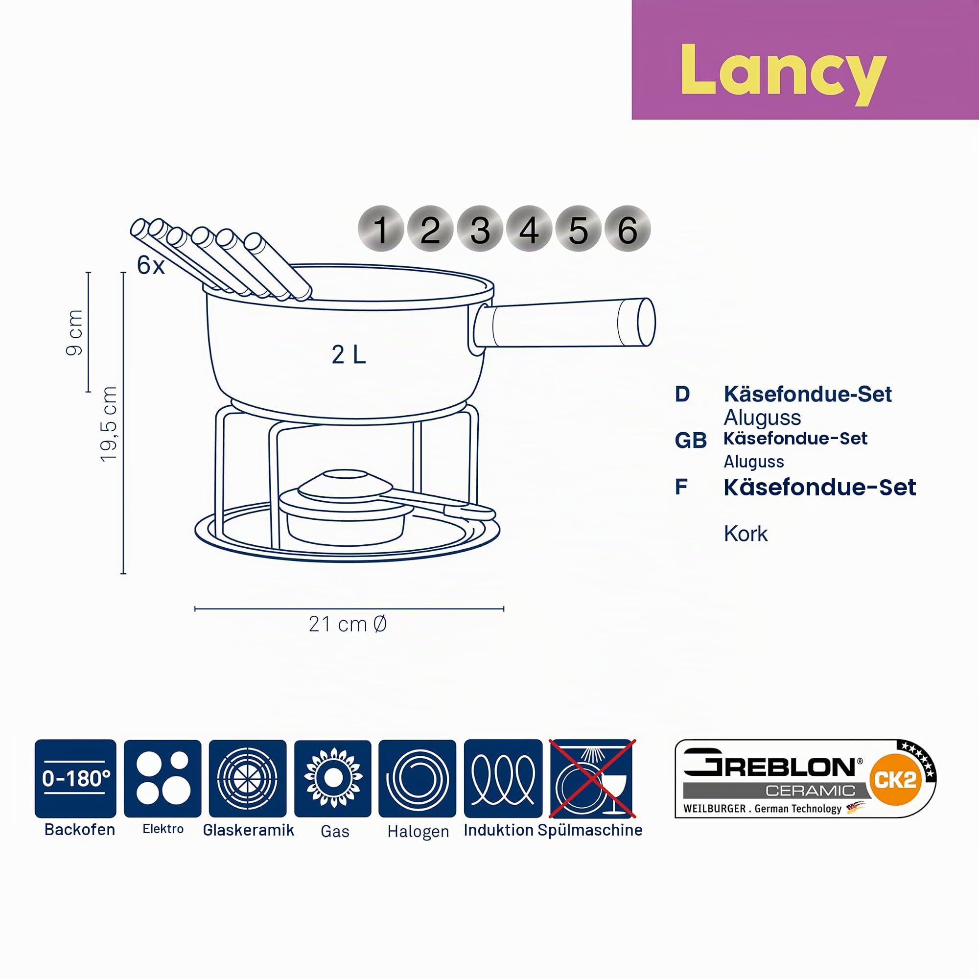 kela-lancy-k-sefondue-set-10-tlg-f-r-6-personen-2l image 3