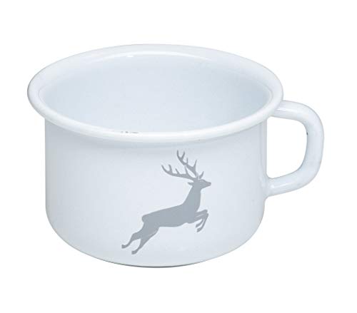 riess-kaffeeschale-10-country-hirsch-grau-0-4-liter-emaille image 4