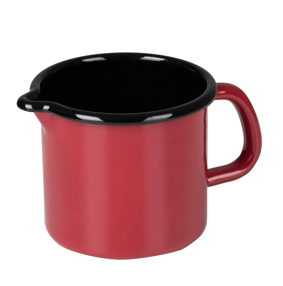 riess-color-rot-schnabeltopf-10-cm-0-8-liter-emaille-mit-deckel image 1