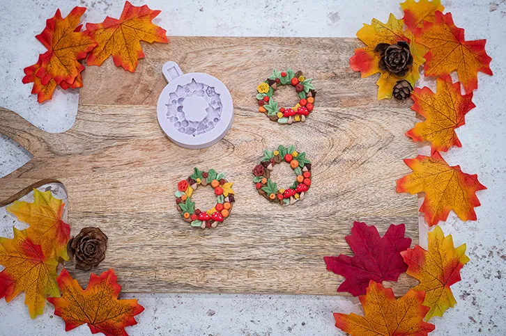 karen-davies-autumn-wreath-silikonform image 1