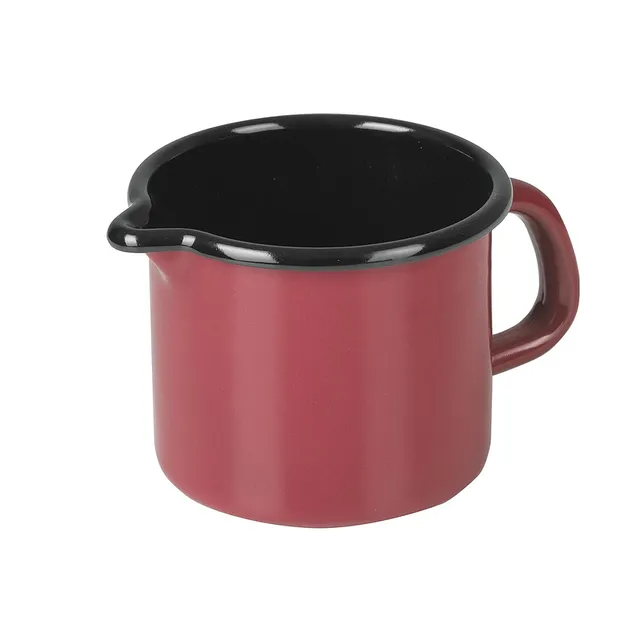 riess-0038-020-schnabeltopf-9-cm-0-5-liter-emaille-rot image 1