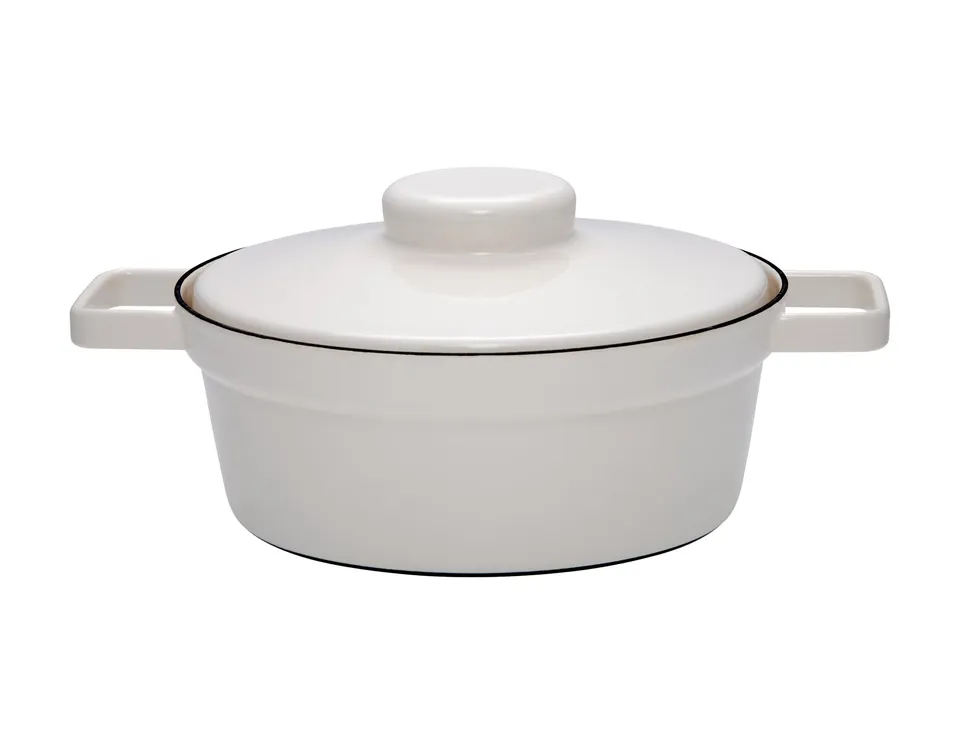 riess-aromapots-light-grey-kasserolle-mit-deckel-24-cm-2-0-l-emaille image 1