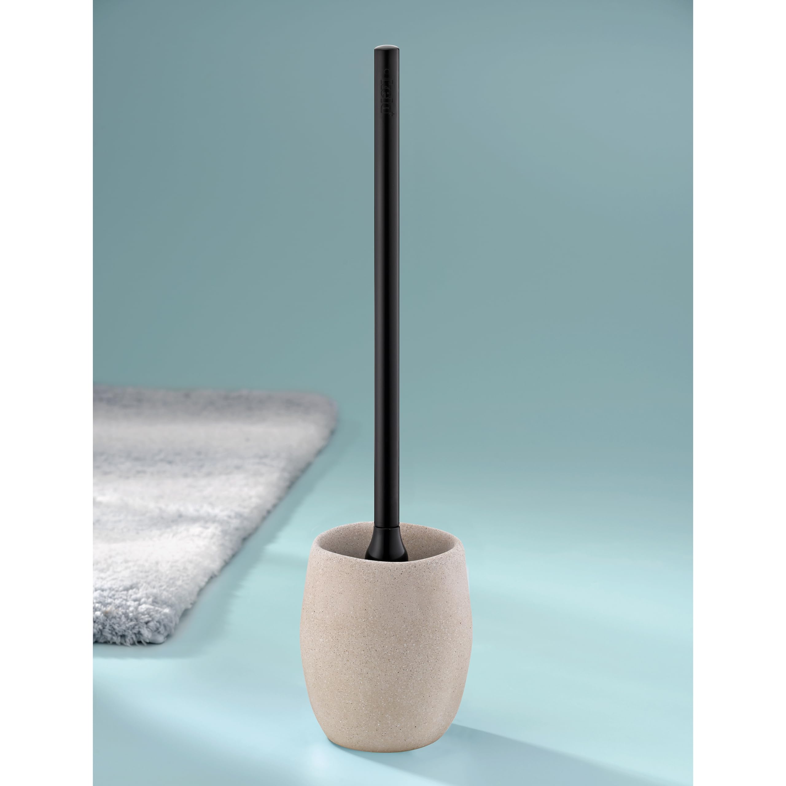 kela-roda-wc-garnitur-10-5-cm-zement-beige-mit-kunststoffgriff image 2