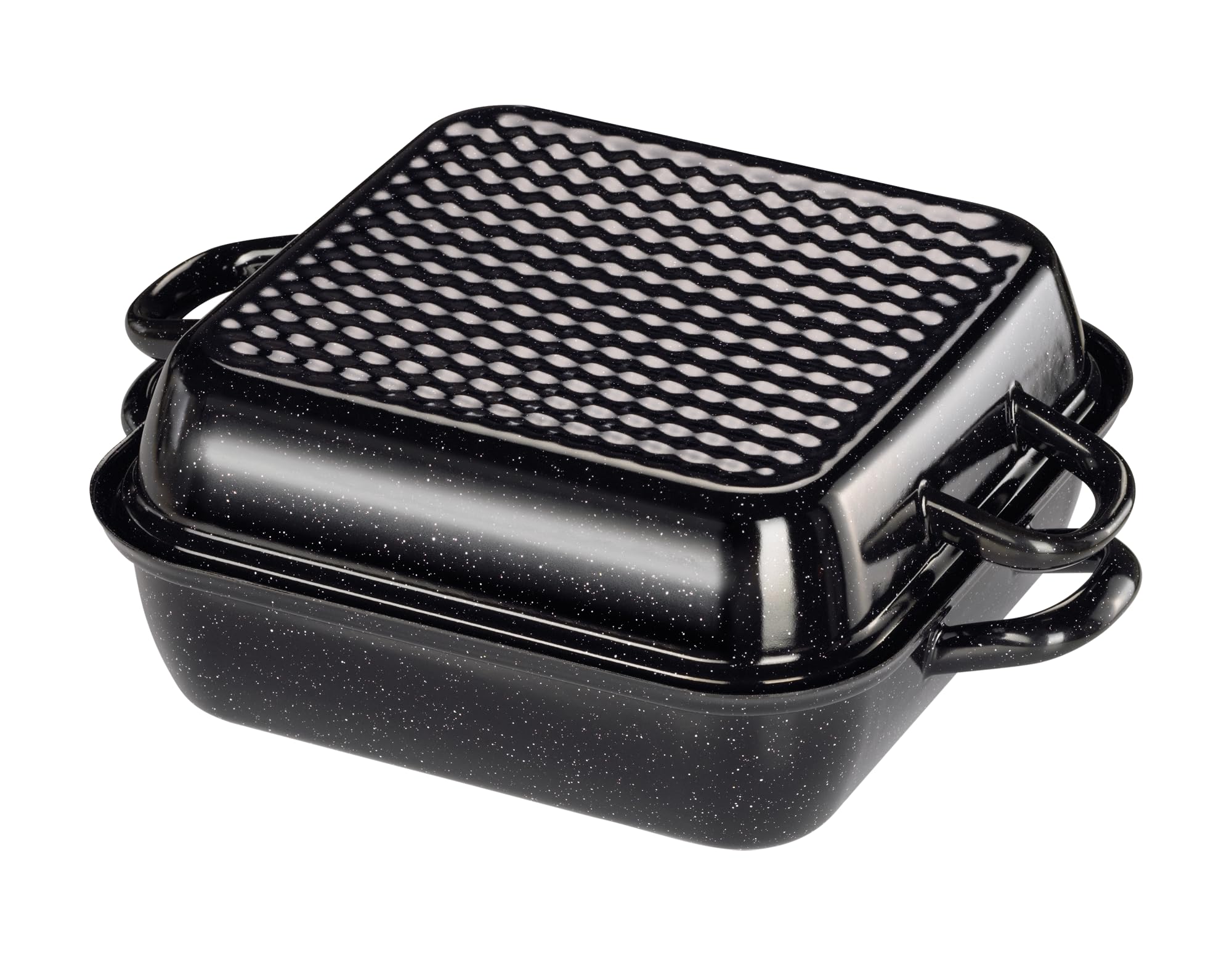 riess-0110-022-classic-bratpfanne-26x26-cm-schwarz-mit-deckel image 1