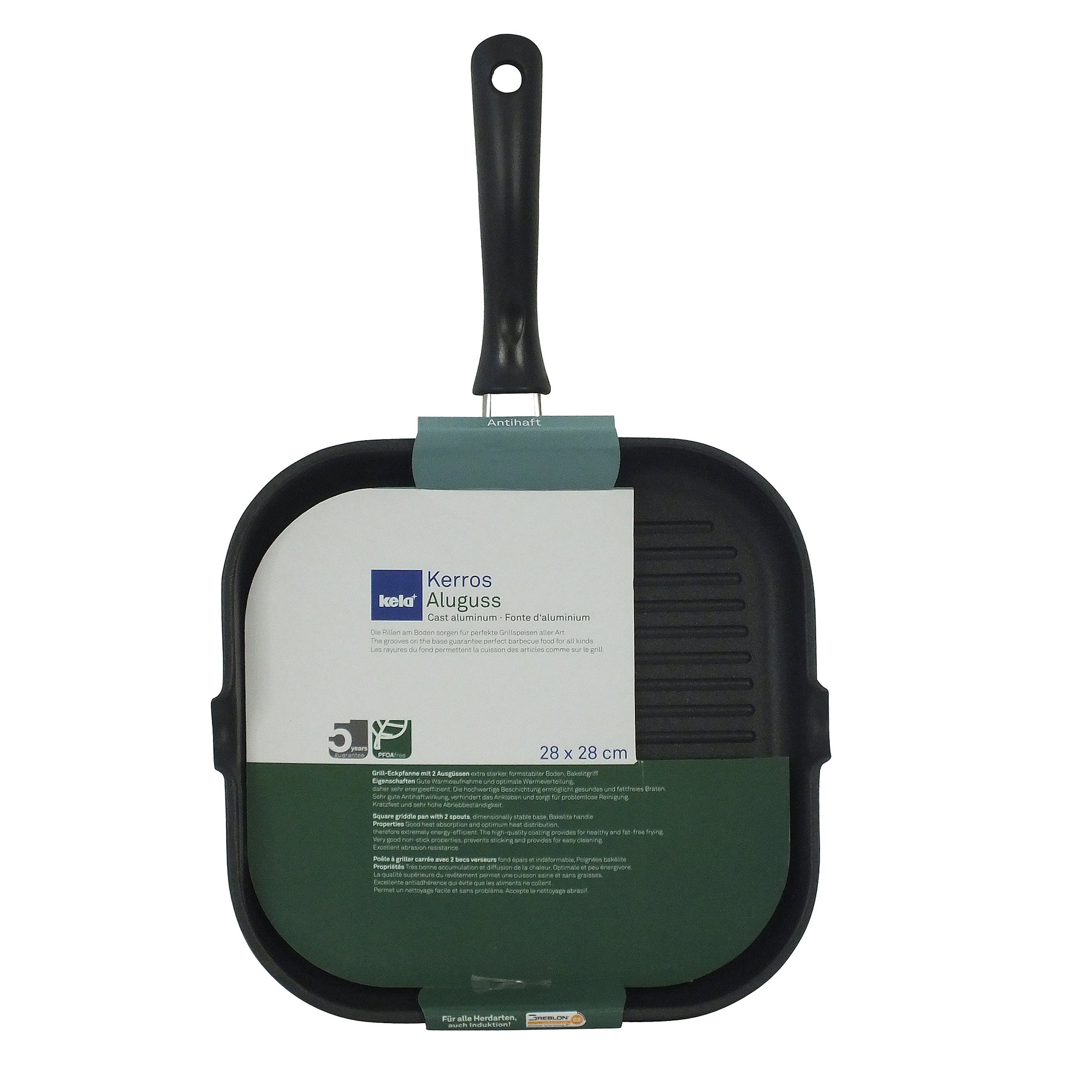 kela-kerros-grill-eckpfanne-28x28-cm-induktion-schwarz image 3