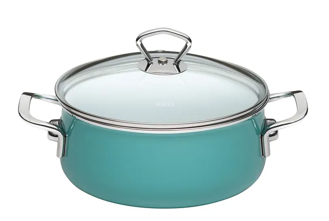 riess-nouvelle-nature-green-extra-stark-kasserolle-mit-glasdeckel-20-cm-2-liter image 1