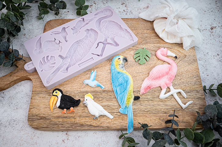 karen-davies-tropical-birds-silikonform image 3