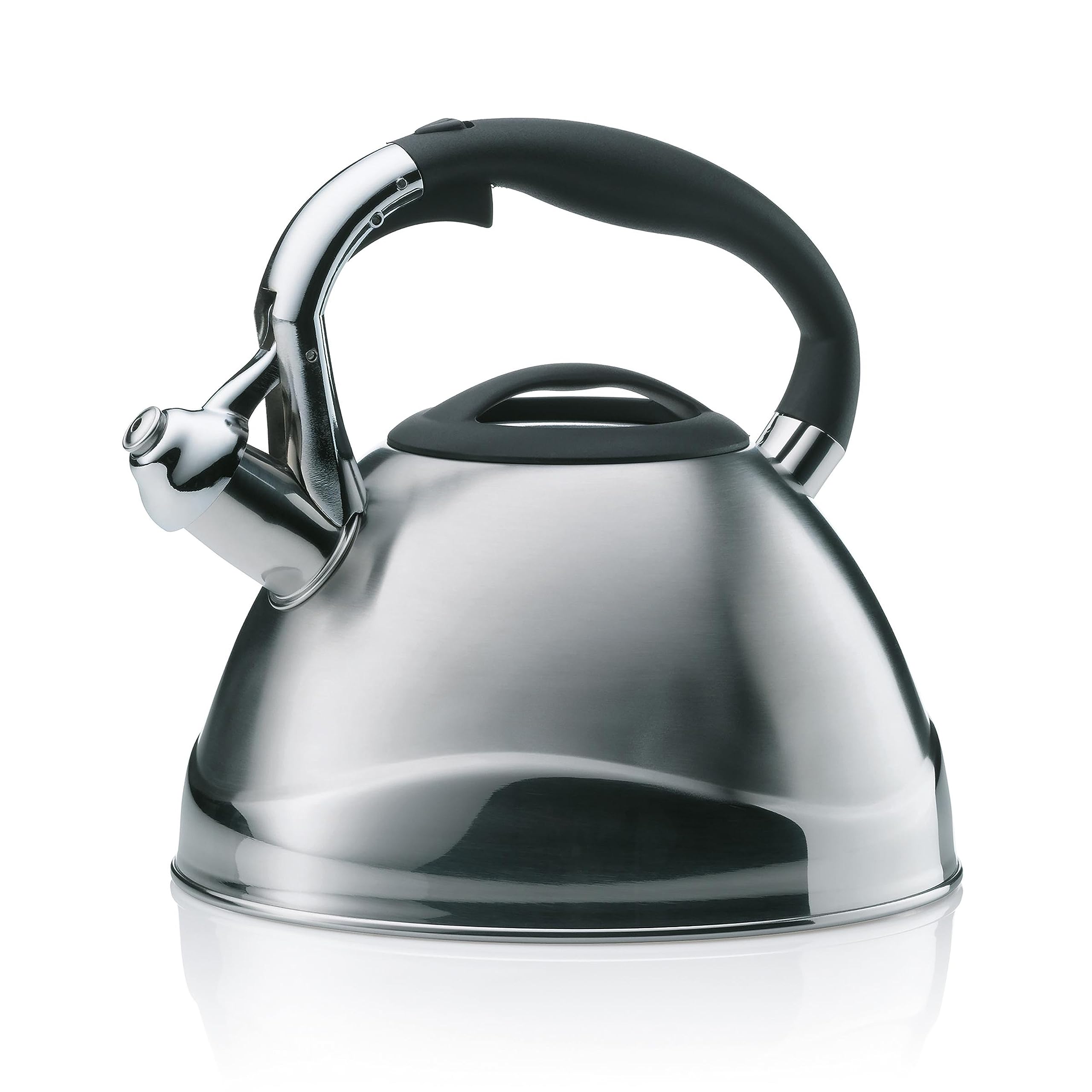 kela-varus-wasserkessel-induktion-3-liter-edelstahl-gl-nzend-mit-pfeifton image 1