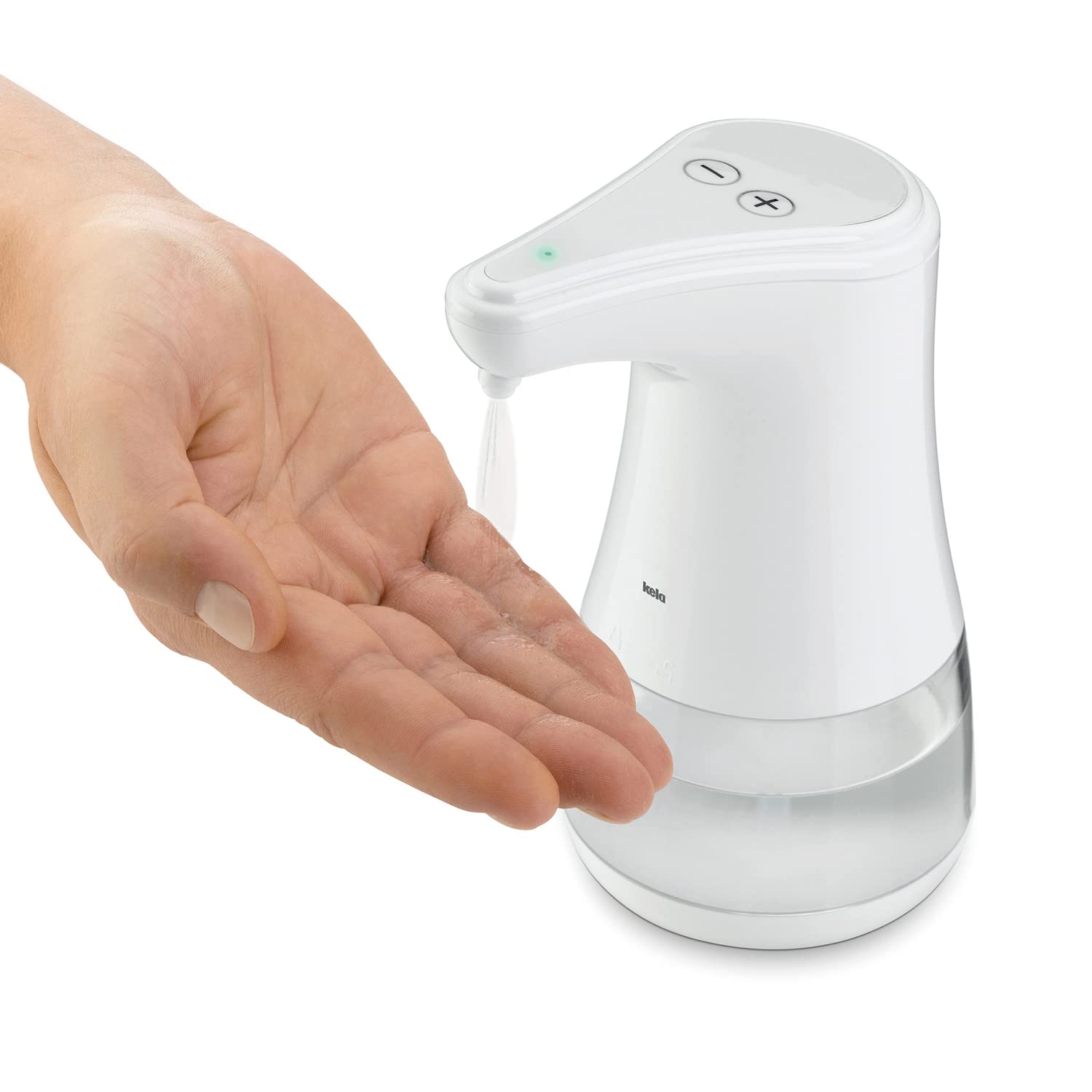 kela-aurie-comfort-seifenspender-mit-sensor-350-ml-wei image 2