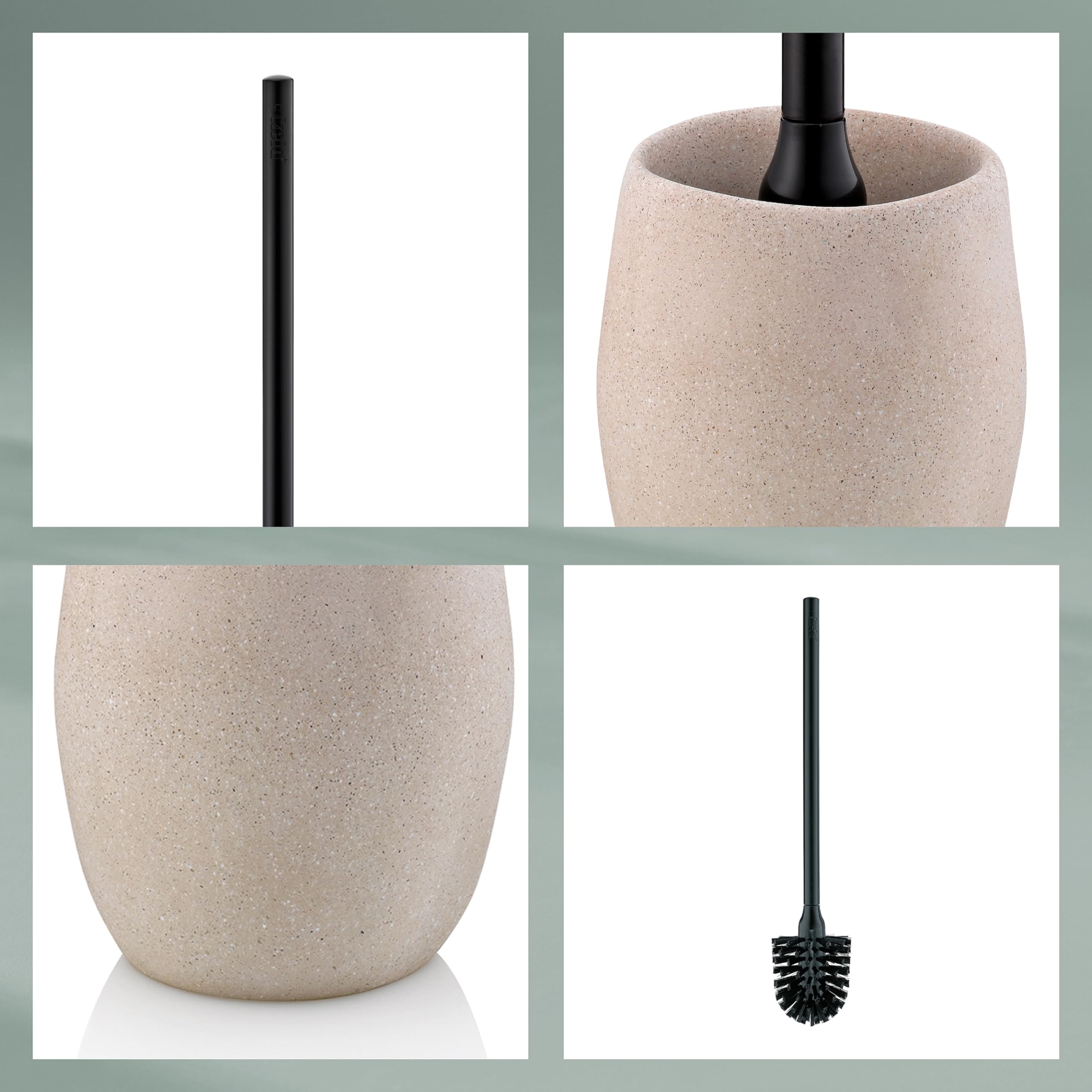 kela-roda-wc-garnitur-10-5-cm-zement-beige-mit-kunststoffgriff image 4