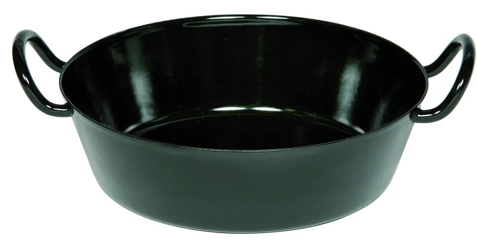 riess-classic-schnitzelpfanne-24-cm-schwarzemaille-1-7-l image 1