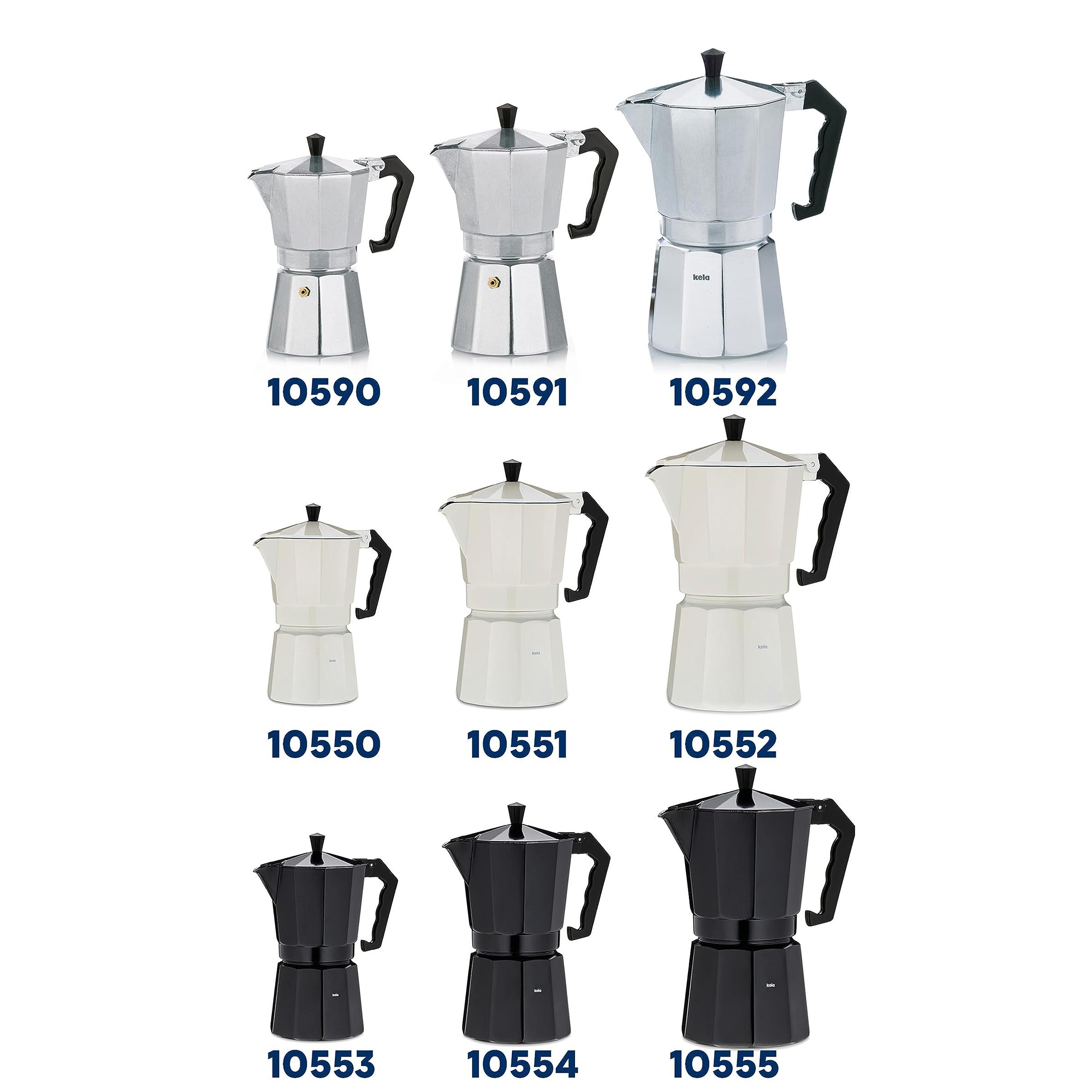 kela-espressokocher-italia-3-tassen-150-ml-aluminium image 8