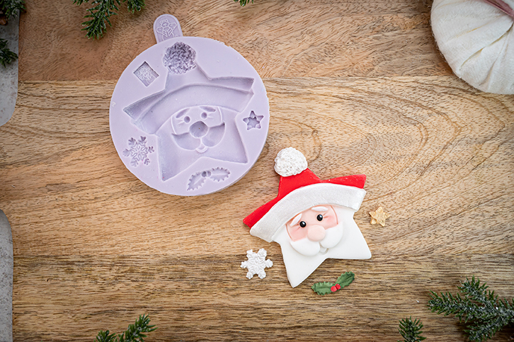karen-davies-star-santa-weihnachtsmann-silikonform image 2