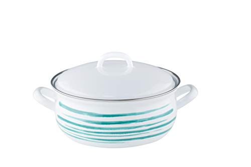 riess-country-gr-n-geflammt-kasserolle-mit-deckel-20-cm-2-liter image 5