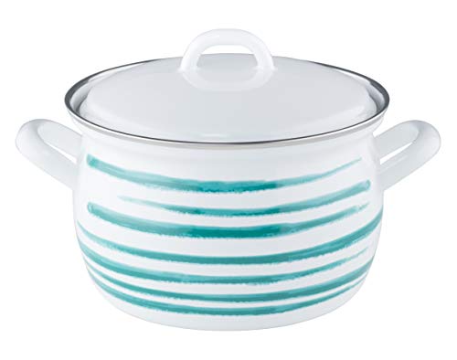 riess-fleischtopf-mit-deckel-16-cm-1-5-liter-country-gr-n-geflammt image 5
