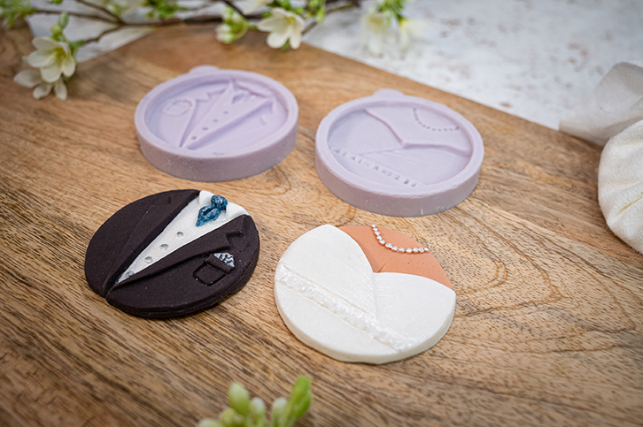 karen-davies-cupcake-tops-bride-groom-silikonform image 4