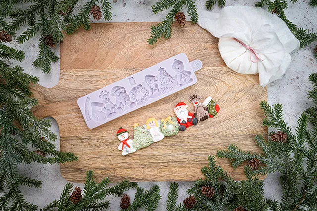 karen-davies-christmas-border-silikonform-weihnachtsbord-re image 1