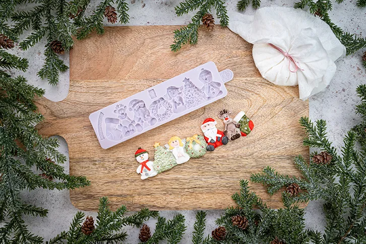 karen-davies-christmas-border-silikonform-weihnachtsbord-re image 1