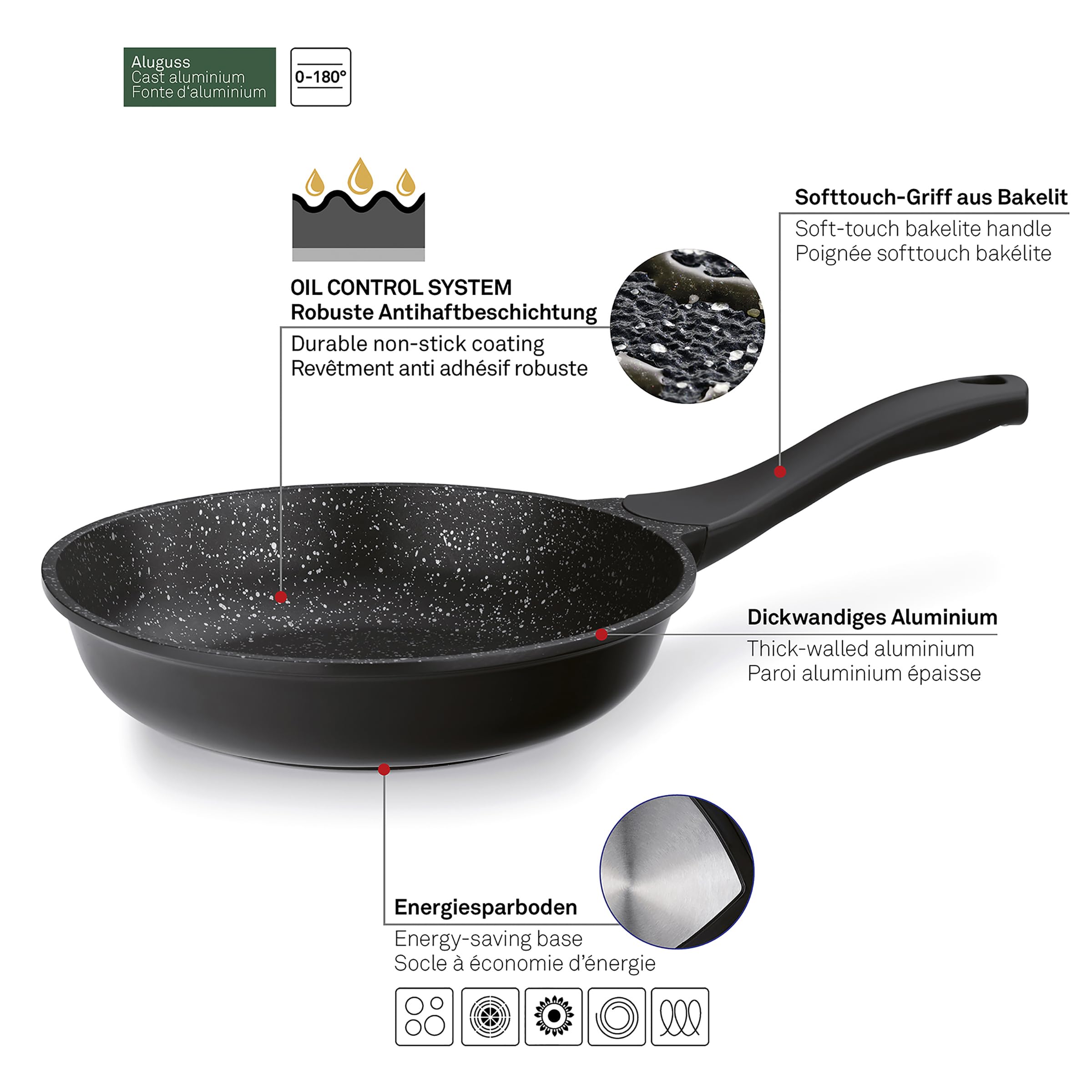 kela-stella-nova-bratpfanne-24-cm-aluguss-mit-oil-control-system-induktion image 4
