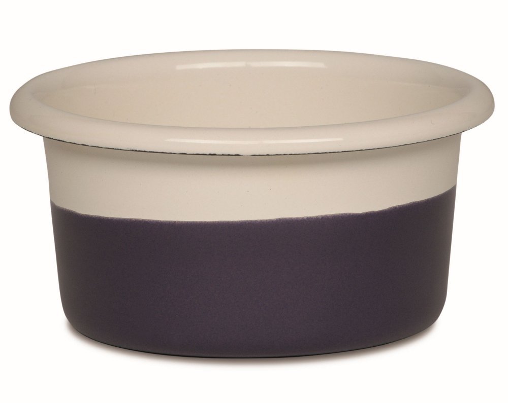 riess-edition-sarah-wiener-muffinbackform-flach-8-cm-x-4-cm-creme-pflaume-emaill image 1