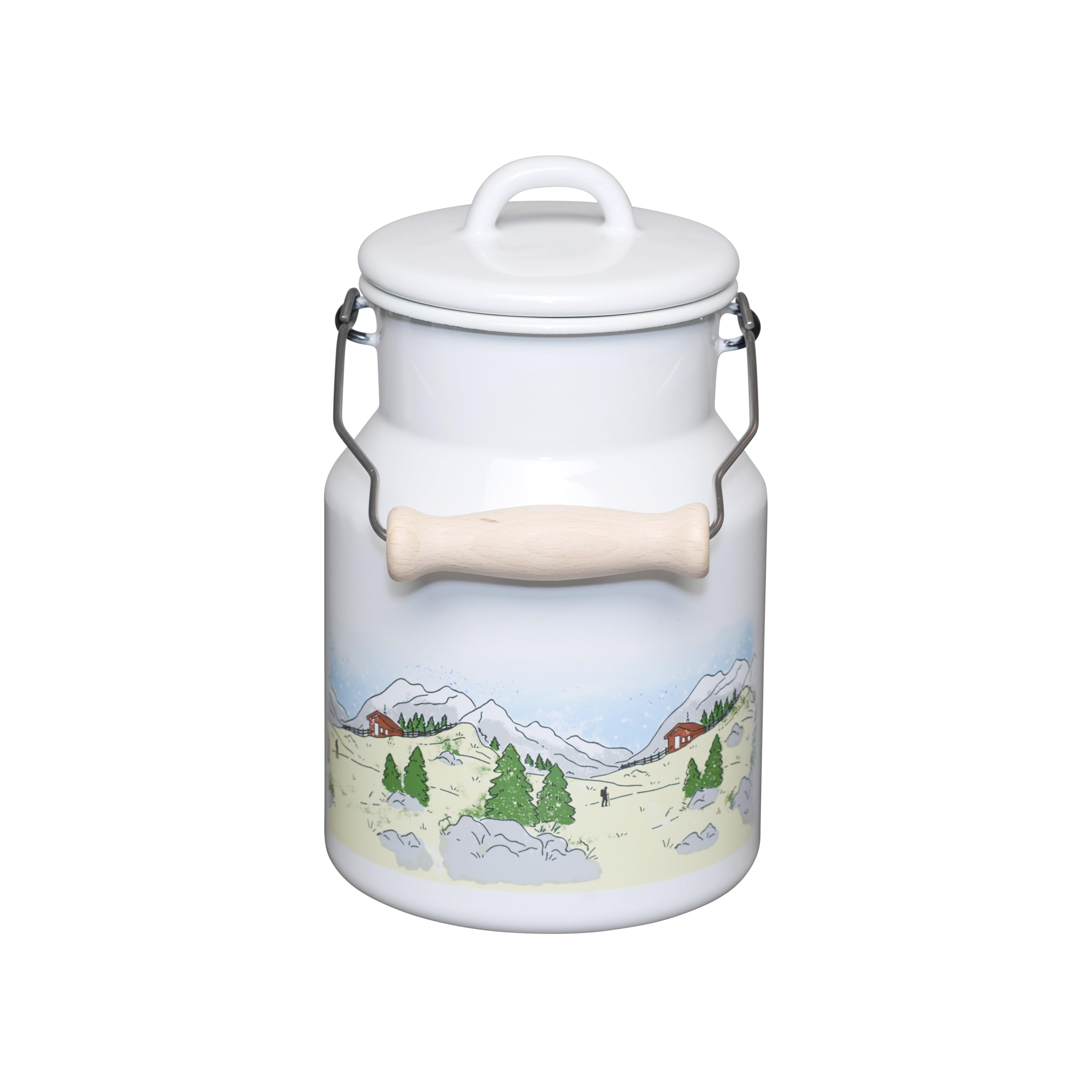 riess-classic-wei-oma-s-milchkanne-1-5-liter-emaille-mit-deckel-und-holzgriff image 4