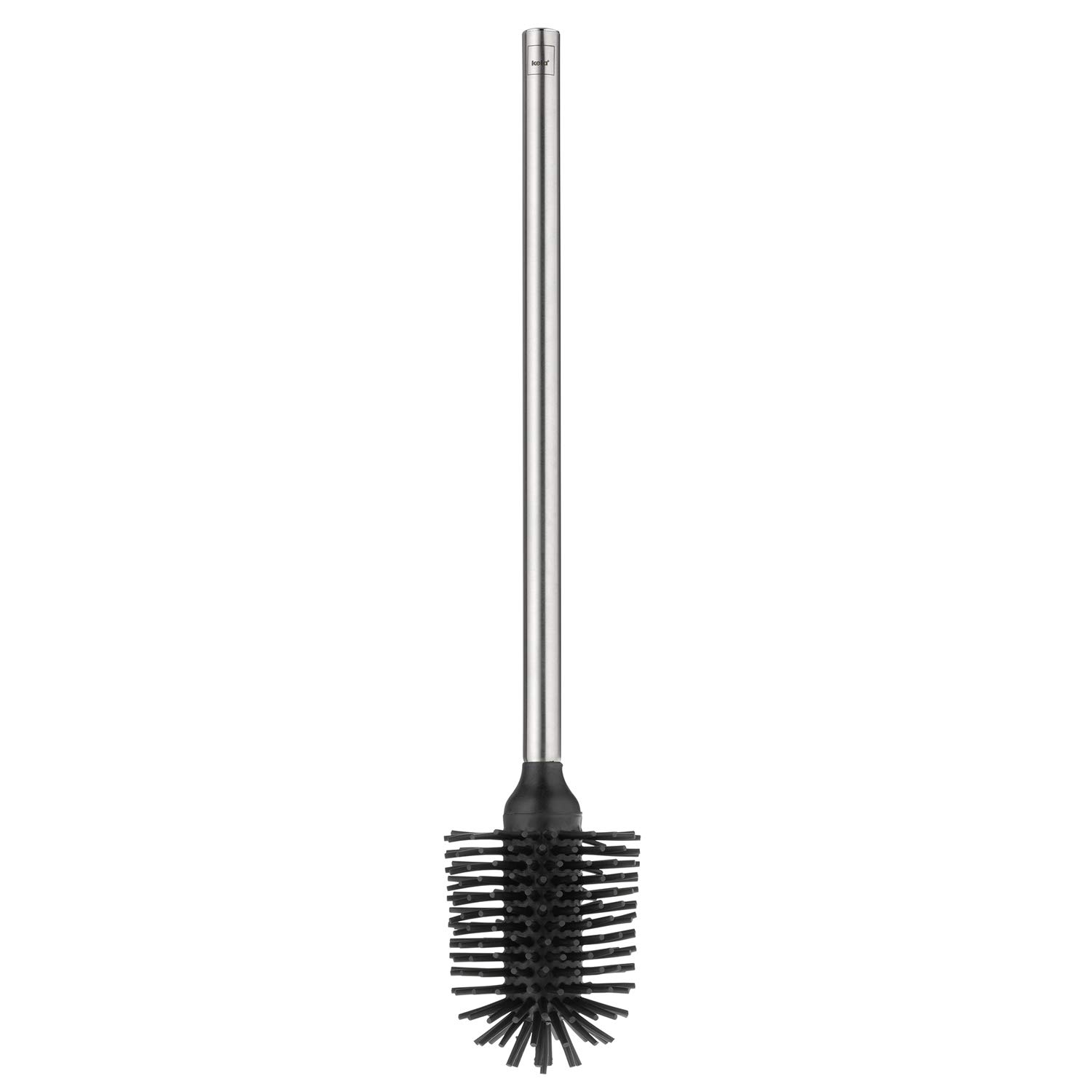 kela-la-brosse-wc-b-rste-silikon-edelstahl-schwarz-42-5-cm image 1