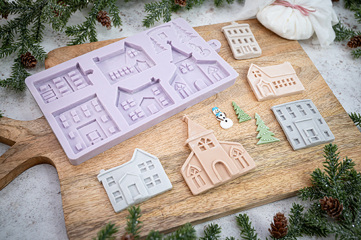 karen-davies-winter-village-silikonform-weihnachts-tortendeko-h-user image 3
