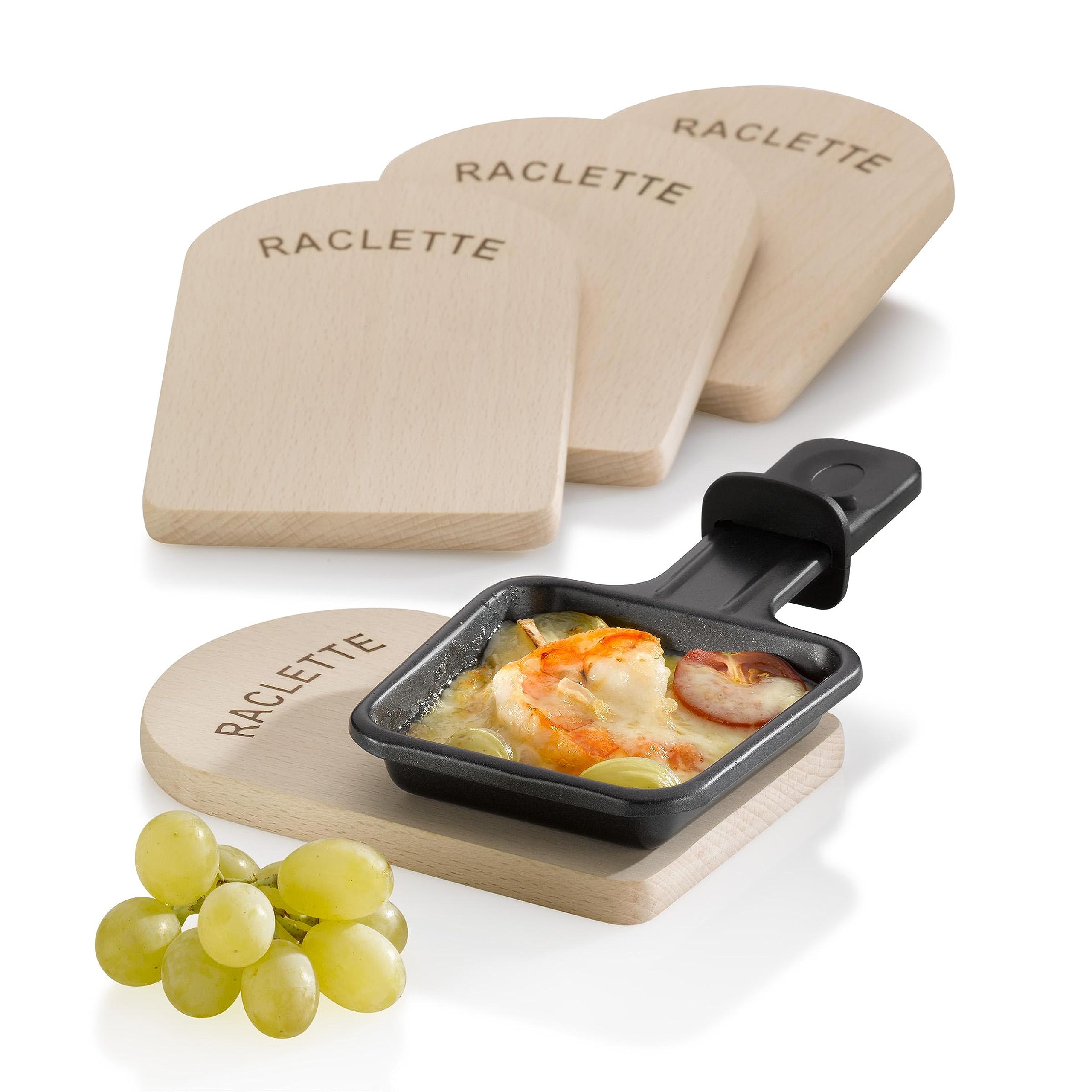 kela-baar-raclette-untersetzer-4-tlg-buchenholz-14-x-9-5-cm image 2