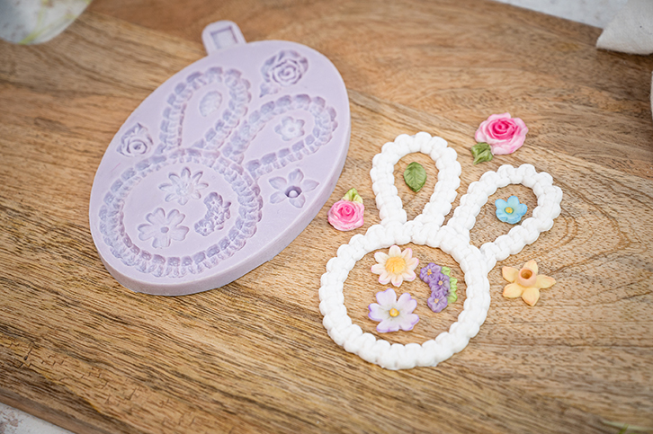 karen-davies-macram-bunny-silikonform-f-r-fondant-und-schokolade image 3