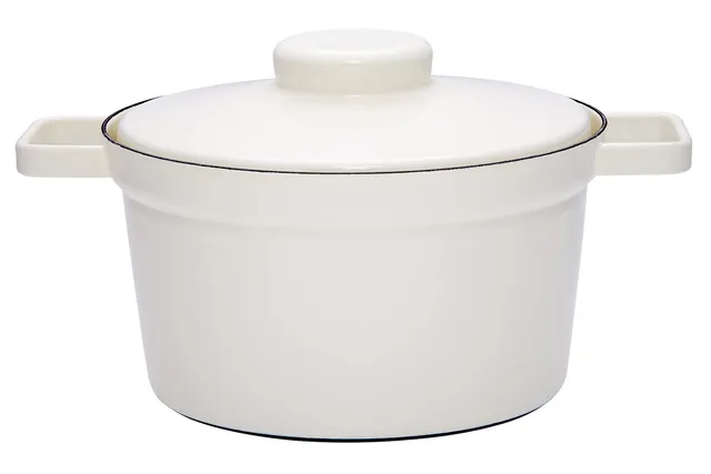 riess-topf-mit-deckel-24-cm-ap-white-emaille-3-5-l-2106-212 image 1