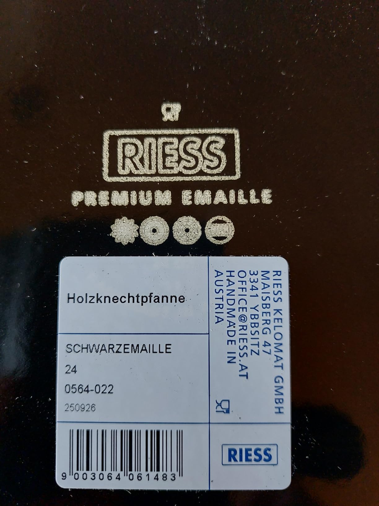 Gute Pfanne für zwei Personen