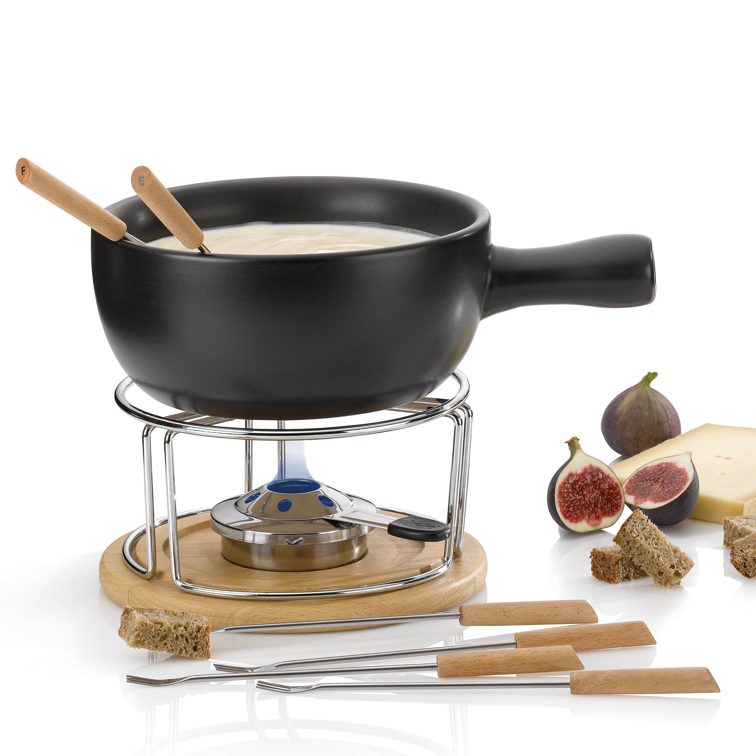 kela-natura-k-sefondue-topf-keramik-22-5-cm-schwarz-2-liter image 5