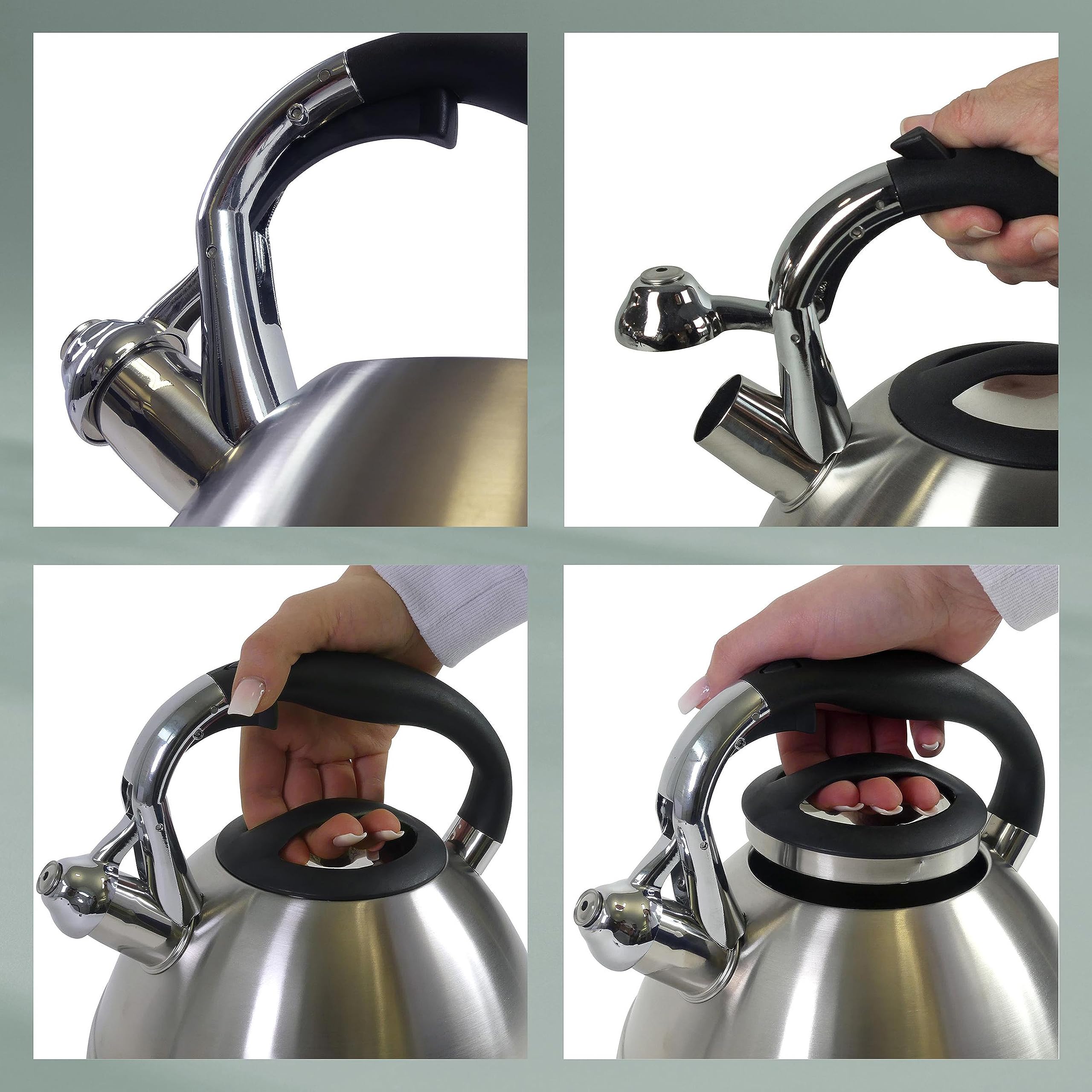 kela-varus-wasserkessel-induktion-3-liter-edelstahl-gl-nzend-mit-pfeifton image 6