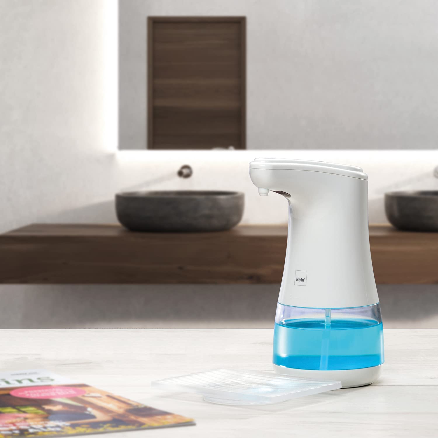 kela-aurie-comfort-sensor-seifen-desinfektionsspender-360-ml-wei image 4