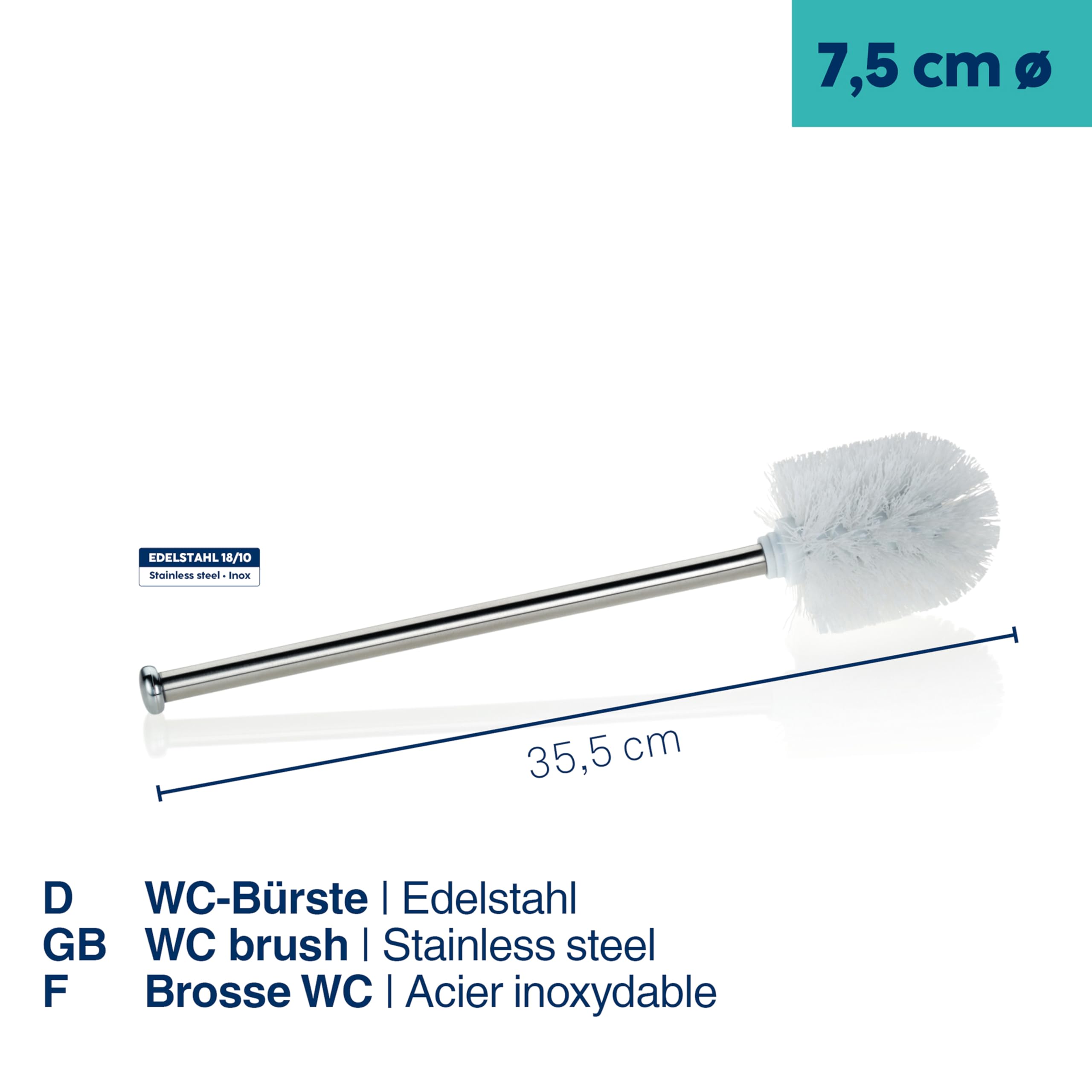 kela-pulcro-klob-rste-edelstahl-35-5-cm-wei image 2