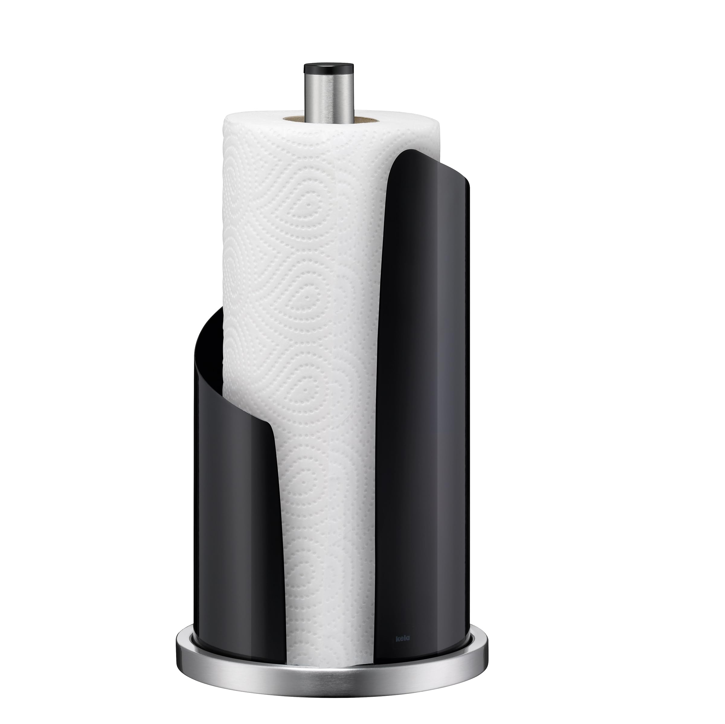 kela-k-chenrollenhalter-stella-schwarz-32-cm-edelstahl image 1