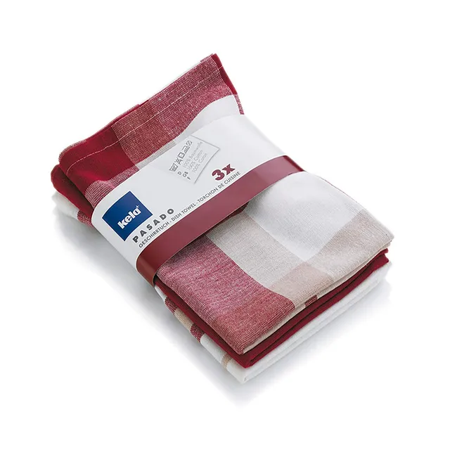 kela-pasado-15963-geschirrtuch-set-100-baumwolle-65x45-cm-3-tlg-rot image 1
