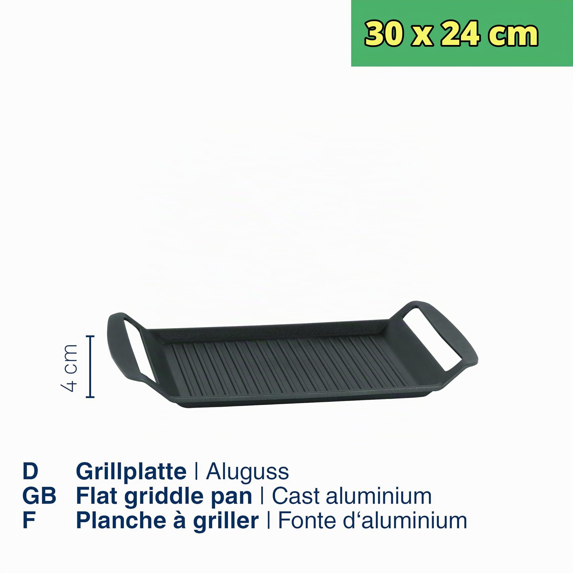 kela-kerros-grillplatte-30-x-24-cm-aluguss-antihaftbeschichtet image 3