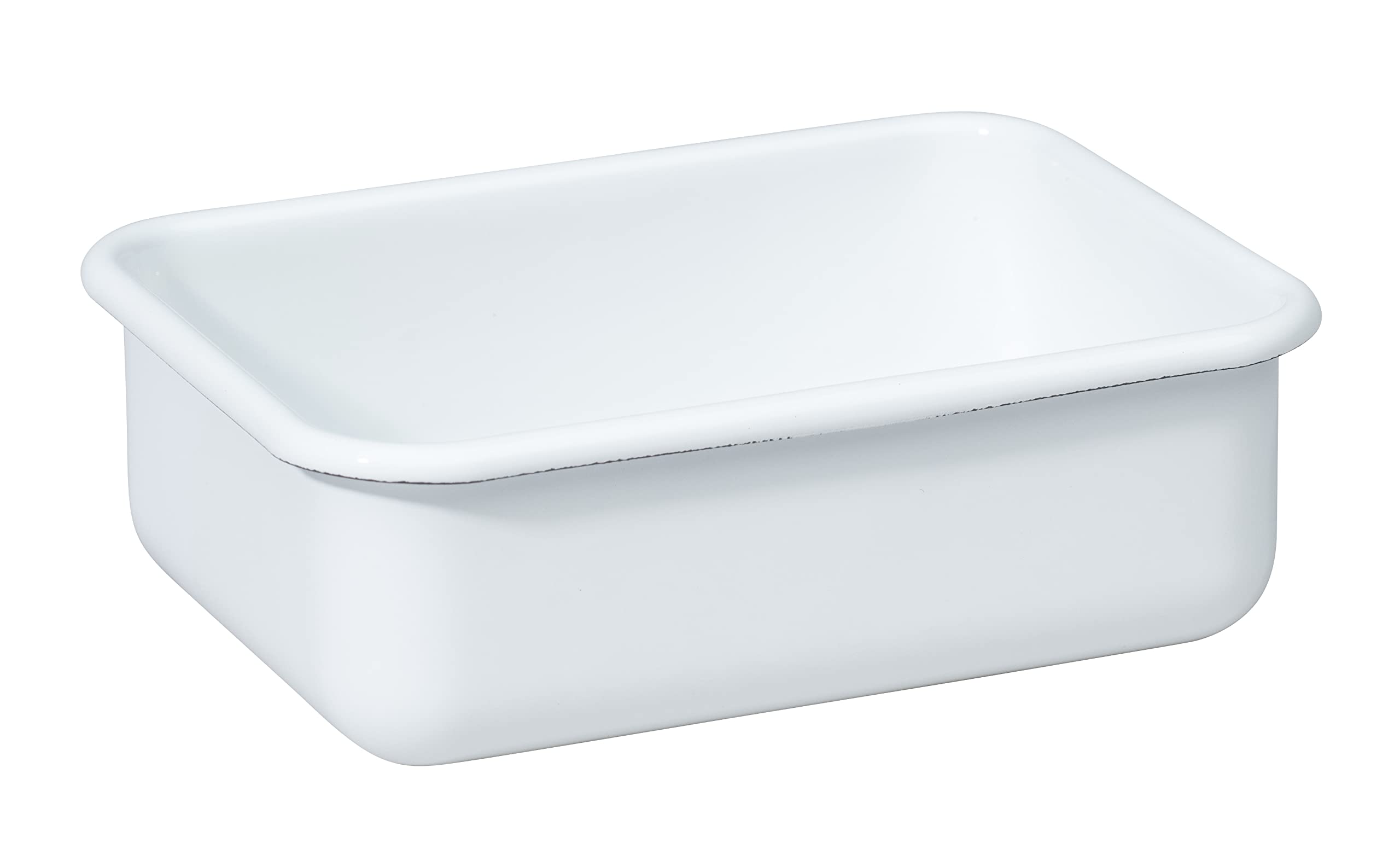 riess-serve-store-vorratsbeh-lter-ohne-deckel-15x11x5-cm-weiss-emaille image 1