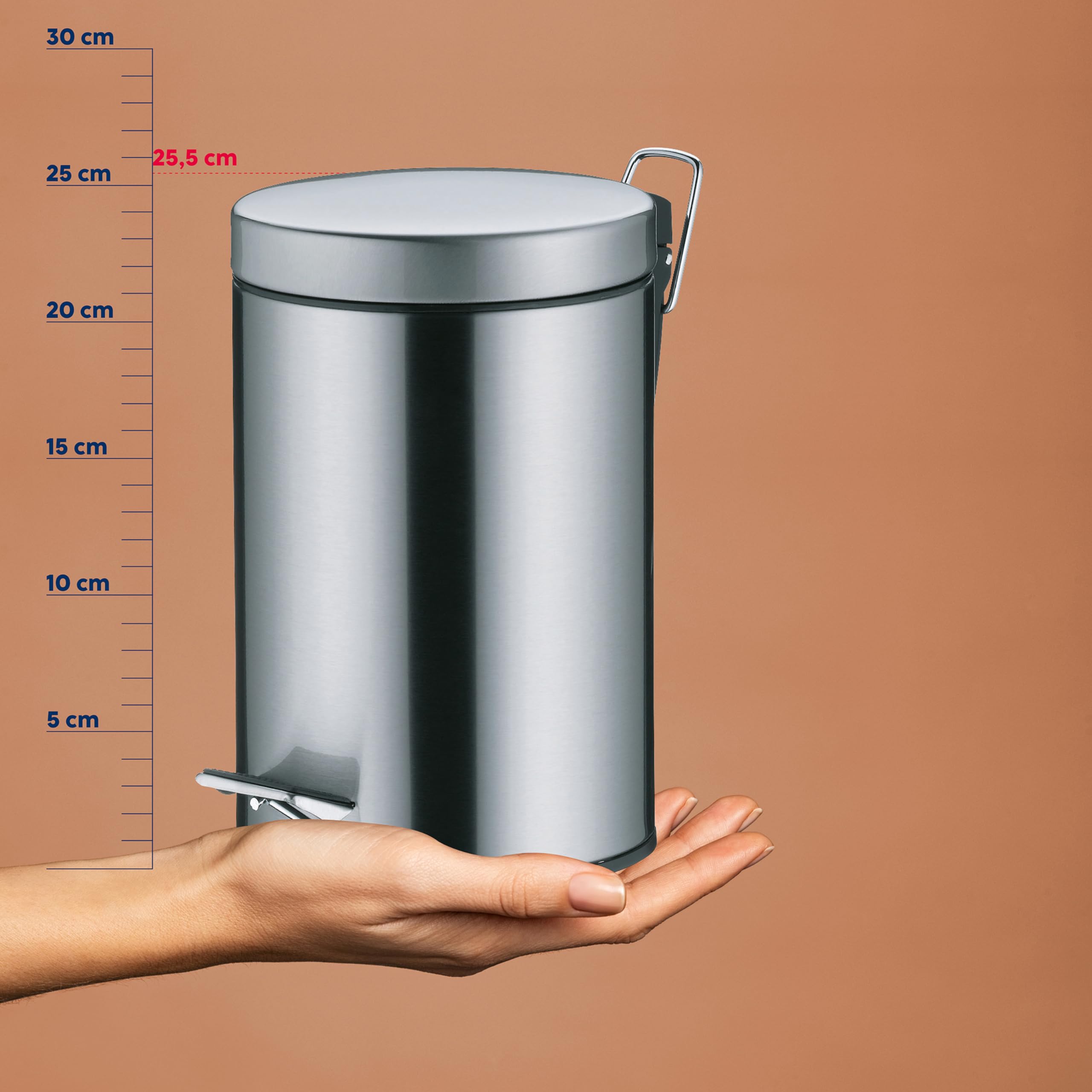 kela-impronta-kosmetikeimer-3-liter-edelstahl-matt-mit-pedal image 4