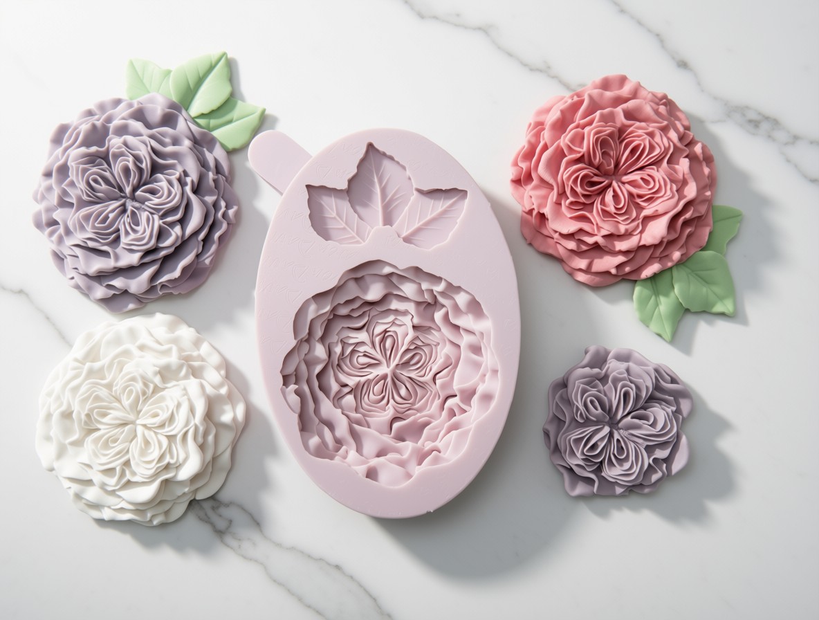 karen-davies-david-austin-rose-silikonform-zuckerrose image 1