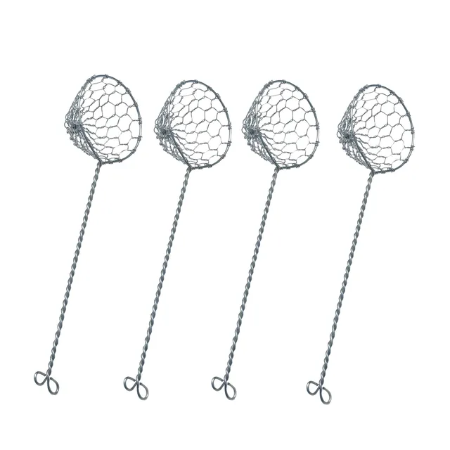 kela-fondue-siebe-set-tamis-4-st-ck-fonduesieb-edelstahl-22-5-cm image 1