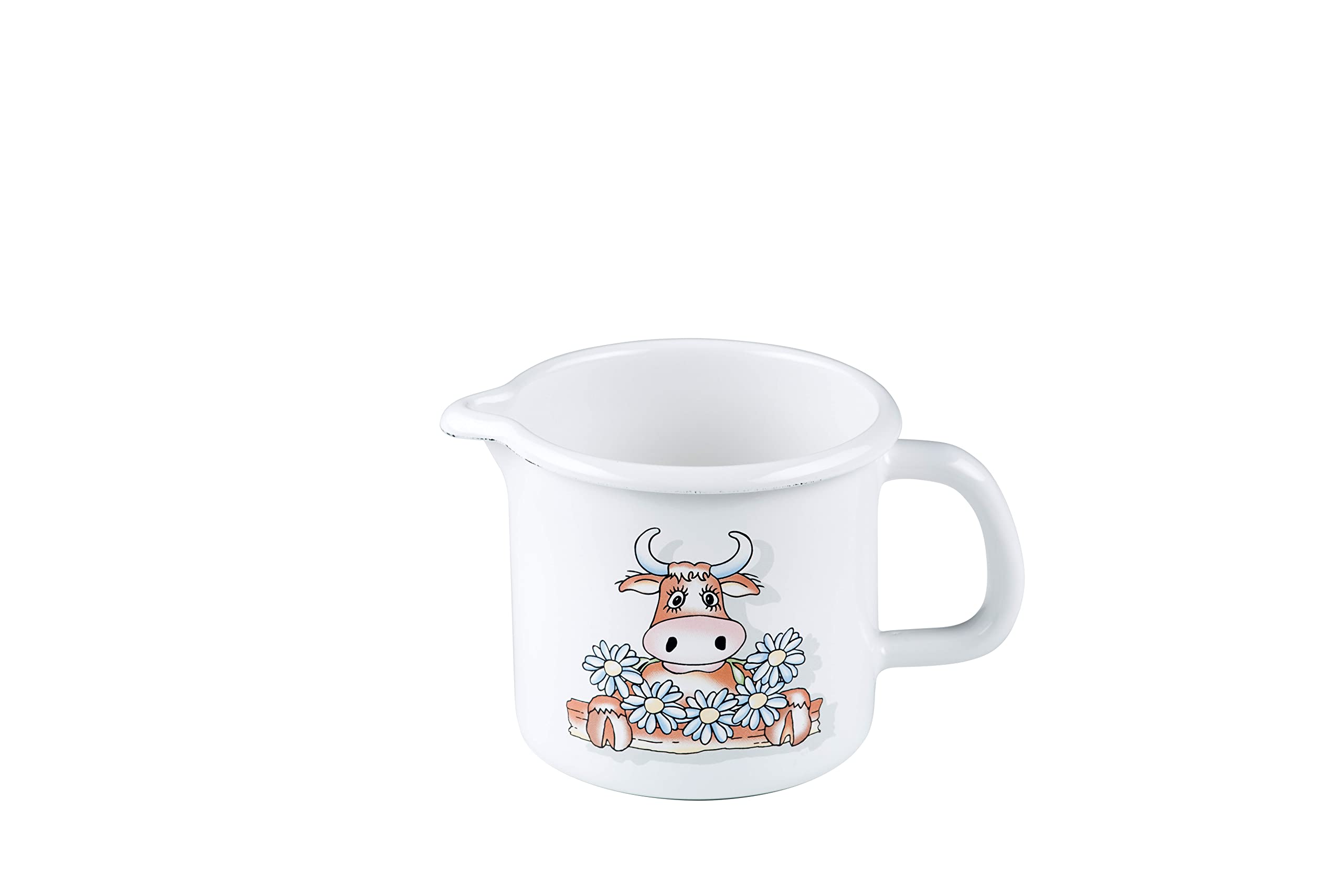 riess-schnabeltopf-10-cm-almliesel-emaille-0-8-l-mit-deckel image 1